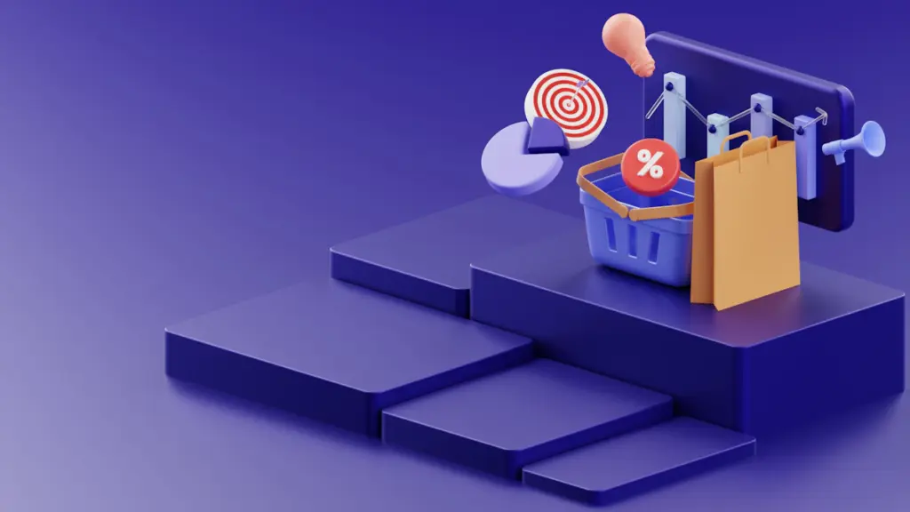 Online store analytics representing ecommerce SEO packages and traffic growth