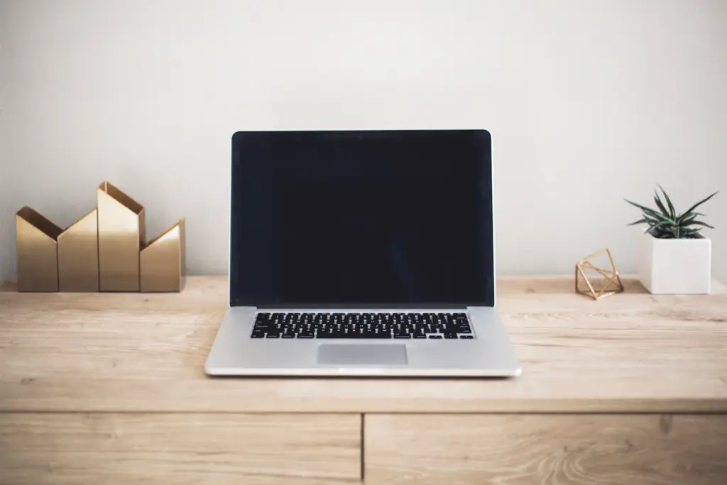 Laptop representing website design packages for small businesses