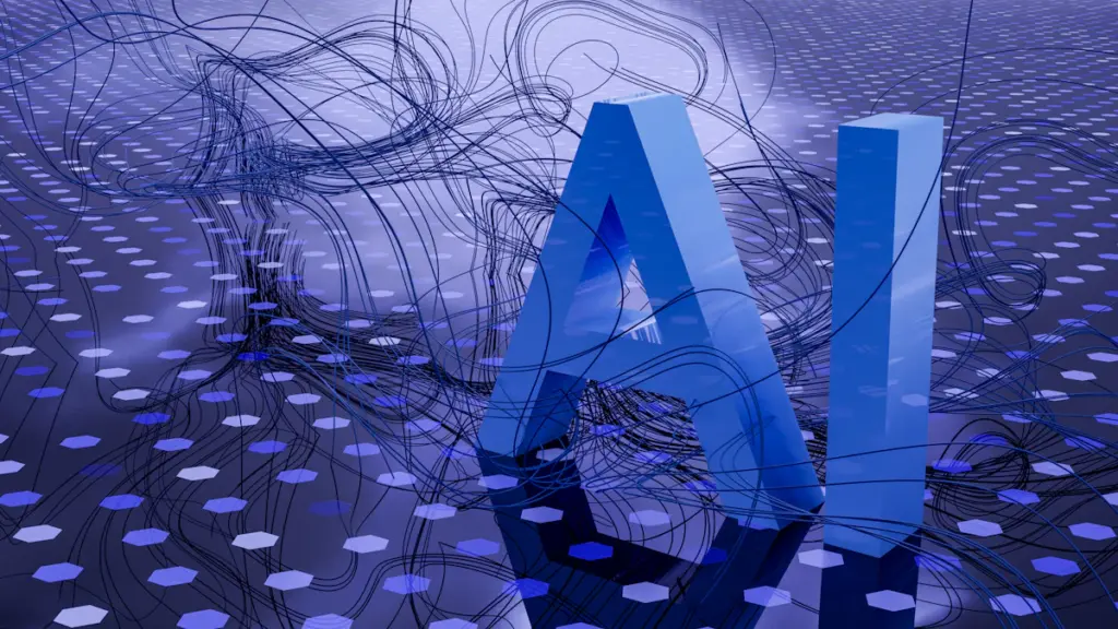 Artificial intelligence technology representing structured data and AI search visibility