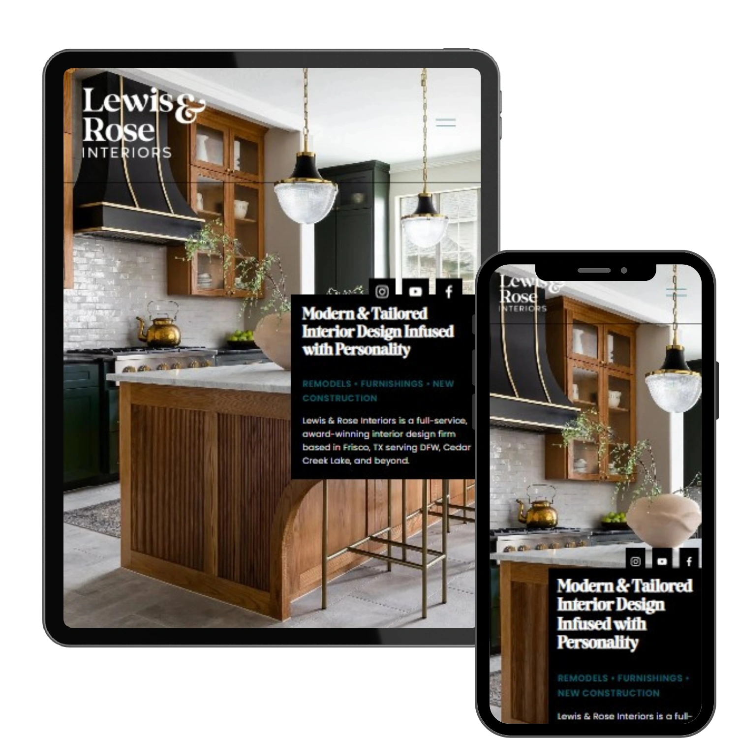 The Lewis & Rose Interiors After